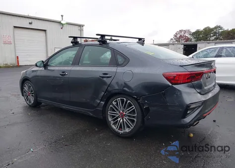 2021 Kia Forte Gt Manual from USA, damaged, VIN 3KPF44AC2ME295033